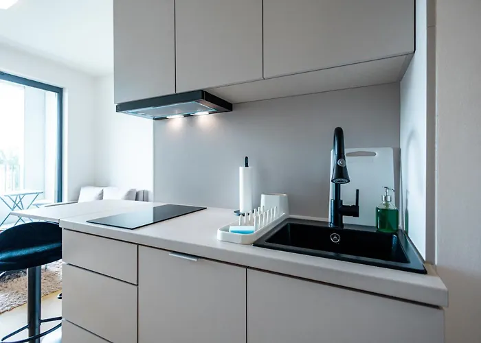 Modern & Minimalistic - Garage & Balcony * Bratislava